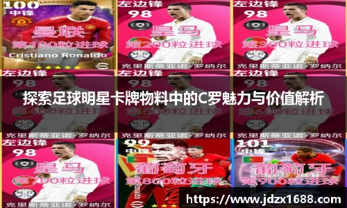 探索足球明星卡牌物料中的C罗魅力与价值解析